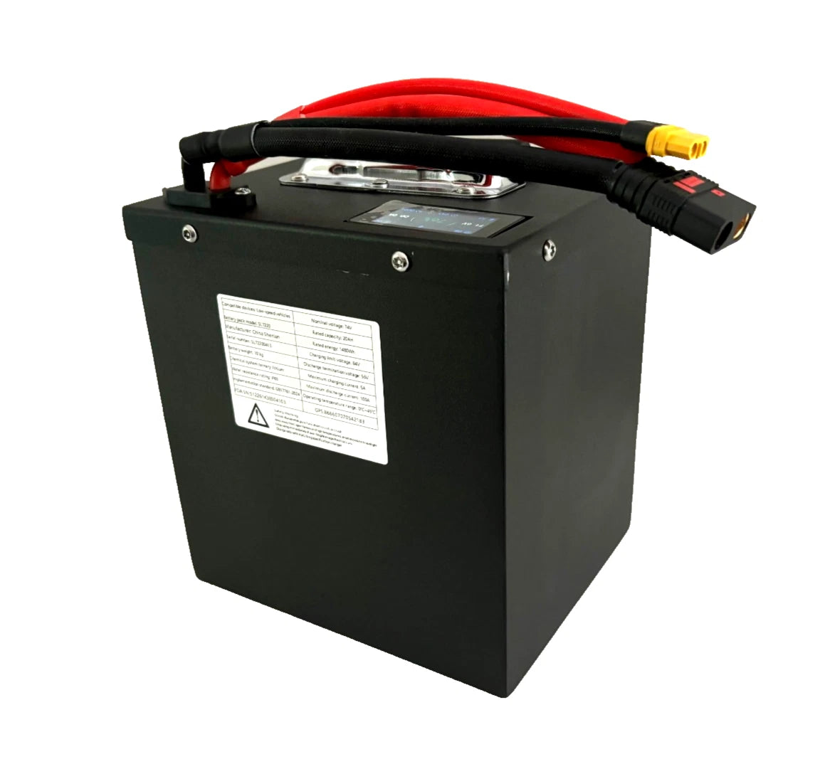 72v 20ah 100A BMS Battery